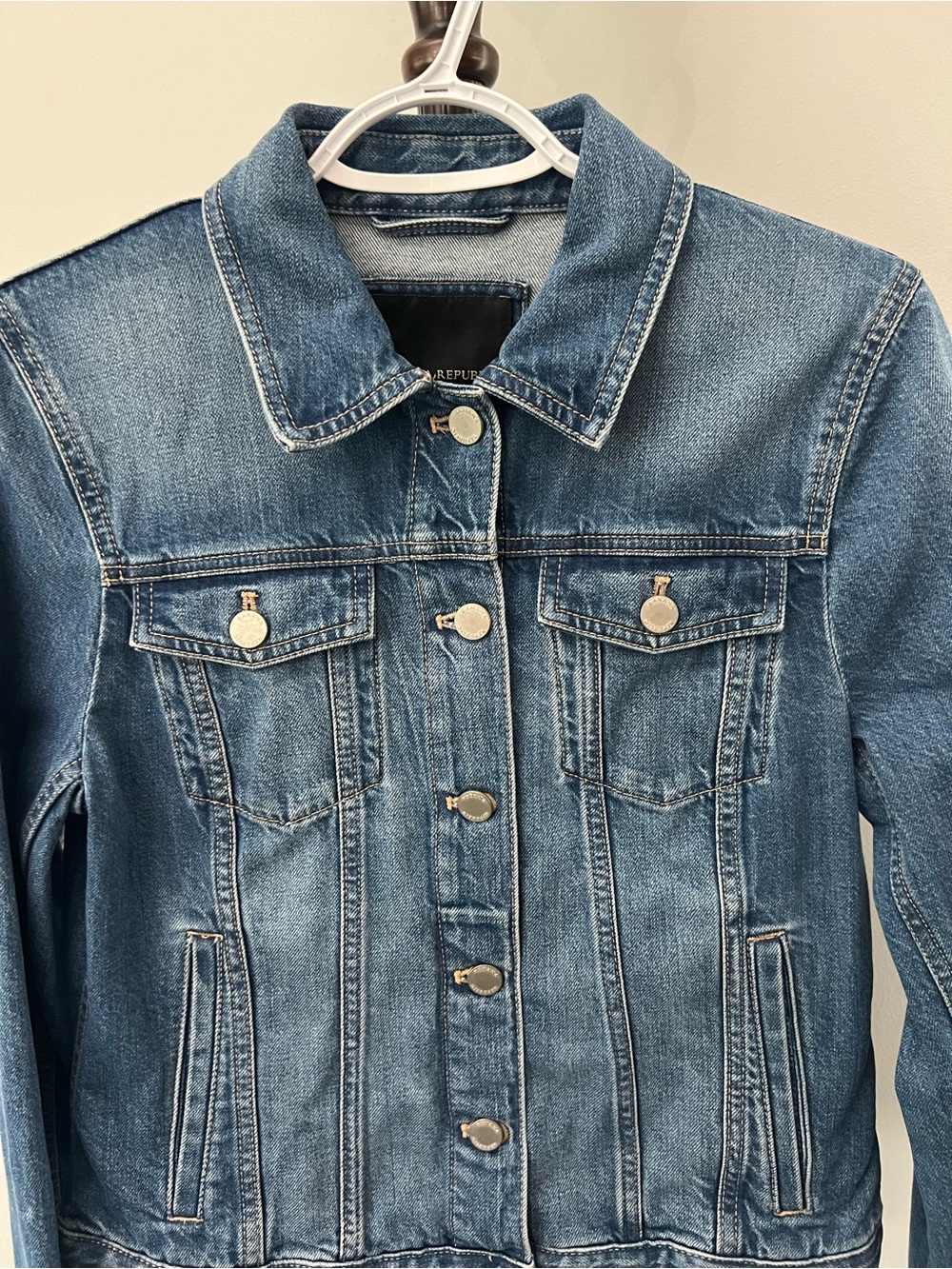 Banana Republic Classic Blue Denim Jacket - Women
